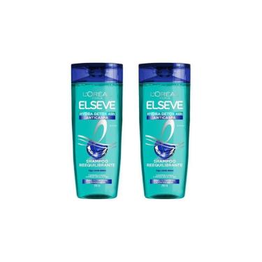 Imagem de Shampoo Elseve 200Ml Anticaspa Hydra-Detox-Kit C/2Un