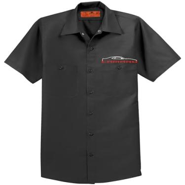 Imagem de Camiseta de trabalho Camaro 5ª geração por Johny Rockstar, GM, Cinza, G