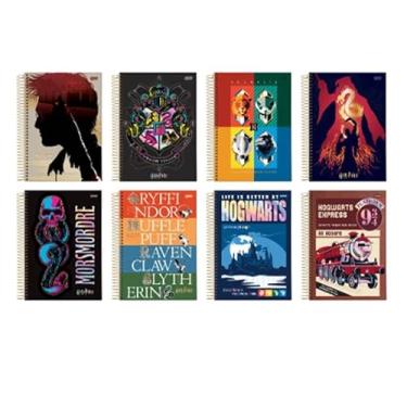 Imagem de CADERNO ESPIRAL 146X210MM 80FLS HARRY POTTER - JANDAIA - 74786-77