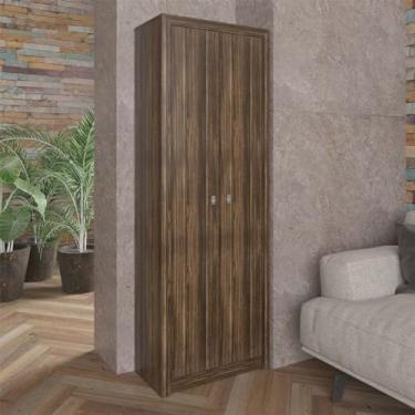 Imagem de Armário para Escritório Multiuso com 2 Portas 60x171,5cm Nogal