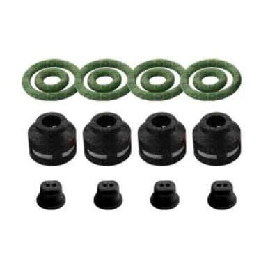 Imagem de KIT FILTRO BICO INJETOR MULT POINT MONDEO 2.0 16V ESCORT 1.8 2.0 16V ZETEC E 4 PONTEIRAS 4 FILTROS 4 PARES ORINGS INTERNO: 7,52MM SECÇAO: 3,53MM INTERNO: 19,00MM SECÇAO: 3,50MM 1025,