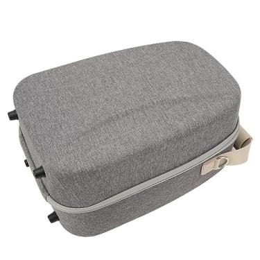 Imagem de Bolsa de Transporte Rígida, Bolsa de Armazenamento Multifuncional Portátil EVA à Prova D'água Compatível Com Bolsa de Armazenamento Portátil PS VR2