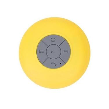 Imagem de Caixa De Som Multimídia À Prova DÁgua - Amarelo, Bluetooth, Azul