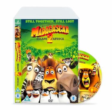 Imagem de DJOIS by Tarifold – Capas para DVD – Armazenamento e proteção de DVD duráveis – Polipropileno Orange Peel de 120 mícrons – 100 capas – Espaço para cobertura – Aba de fechamento – antirreflexo – Feito