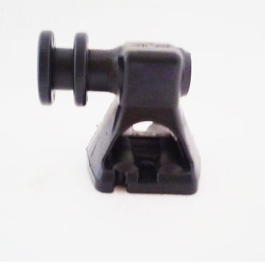 Imagem de Suporte Isolador para BAP 2 Vias Preto