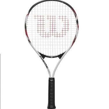 Imagem de Raquete De Tênis Wilson Fusion XL 3, Vermelho