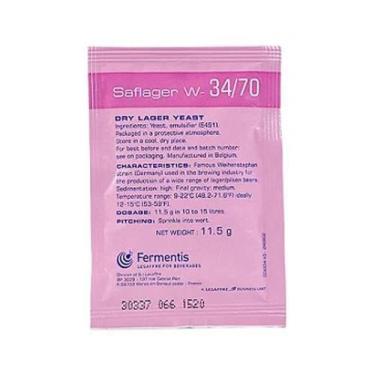 Imagem de Fermento S-34/70 - 11,5G - Fermentis