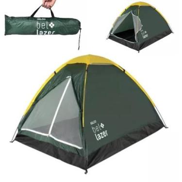 Imagem de Barraca Camping Acampamento 4 Pessoas Lugares 2m Impermeavel - BelFix