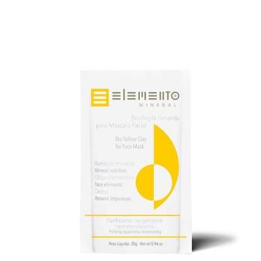 Imagem de Sache Máscara Facial Bio Mineral Argila Amarela El - elemento mineral