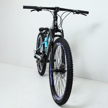 Imagem de Bicicleta 26 pro-x rustic 21v shimano - preto/azul, Rustic