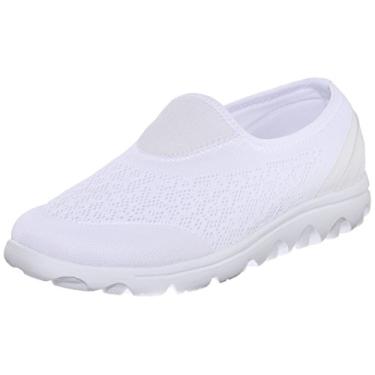 Imagem de Propet Women's TravelActiv Slip On, White, 6.5 N US