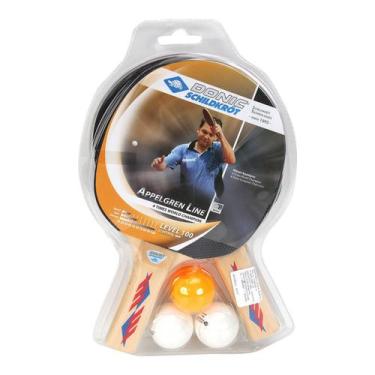 Imagem de Kit de Tênis de Mesa Donic Appelgren 2 Players Set 100