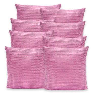 Imagem de Kit 8 Capas de Almofadas Favinho 40x40 C/ Zíper PIQUET Estampadas - Be
