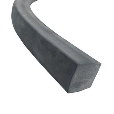 Imagem de Rolo de 40 Metros Perfil Esponjoso Borracha 15x15mm Vedação Porta Lond