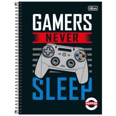 Imagem de Caderno Universitário Pepper Masculino 20 Matérias Tilibra