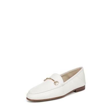 Imagem de Sam Edelman Mocassins femininos, Couro liso branco brilhante, 41