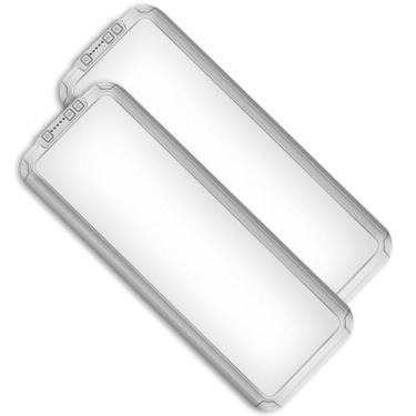 Imagem de Miady Luz interior LED RV 1500 lúmens 42 cm x 16 cm, luzes de teto RV com 5 níveis de regulação e 3 interruptores de temperatura de cor 3500 – 6500 K, para carro/trailer/campista/barco, pacote com 2