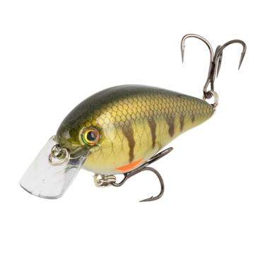 Imagem de Strike King (HCKVD4.0E-339) KVD Elite 4.0 Squarebill, Shallow-running Crankbait, Silent Hunting Action, 7/226.8 g, mergulhos 3 a 7 pés, tamanho 1 Mustad Triple Grip Treble Hooks, Pro Phantom Perch