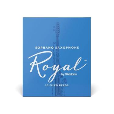 Imagem de Palheta Sax Soprano 1.5 (10 Peças) D Addario Royal RIB1015 F035 - DD W