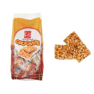 Imagem de 1 Pacote Doce Pé De Moleque Crocante Rio 750 gramas