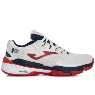 Imagem de Tênis Joma Slam Clay Branco Vermelho e Preto-44