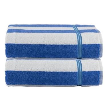 Imagem de Kit 02 Toalhas de Praia e Piscina Banhão Hotel Pousada Lufamar 80x150 