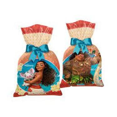 Imagem de Sacolinha Surpresa Moana - 12 Unidades - Regina - Regina Festas