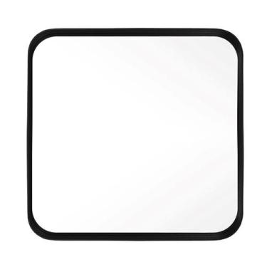 Imagem de Espelho Decorativo Urban Preto 50x50cm Quadrado Cantos - E2G Design