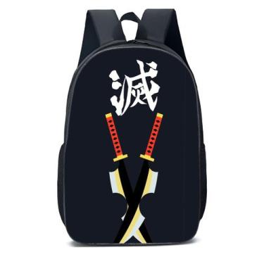 Imagem de Mochila Escolar Infanto Juvenil Anime Demon Slayer Novidades 0517 - Ge