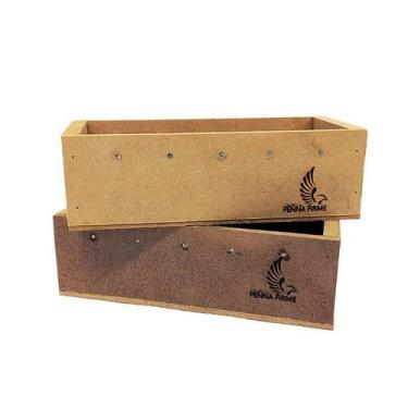 Imagem de Comedouro MDF com Divisória em Arame - Pequeno - Pinguim-Artesanatos