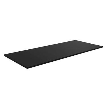 Imagem de Tampo para Balcão 120 cm Preto Fosco - AJL - AJL Móveis