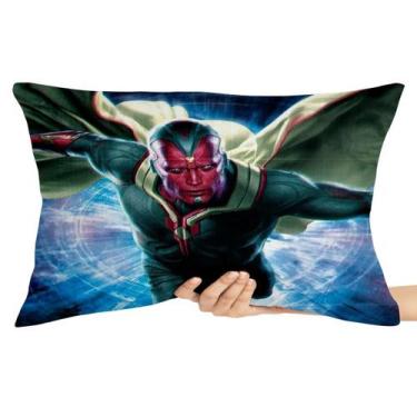 Imagem de Capa Travesseiro fronha com ziper 50x70  Visão Marvel - Empório Dutra