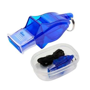Imagem de  Apito Para Árbitros Futebol Som 115 Decibéis Envio Imediato, Azul