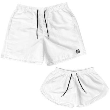 Imagem de Kit Short Casal Mozão Namorados Ele E Ela Moda Praia - MP MODA MASCULI