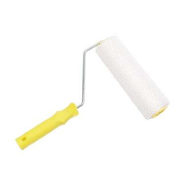 Imagem de XLWLLNJ Rolo com pontas, rolo autonivelante de piso de látex com pontas, rolo nivelador de nivelamento com pontas para tinta de concreto e cimento, 9 Inch