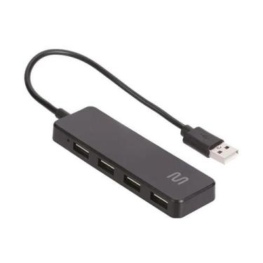 Imagem de Hub Usb 2.0 Com 4 Portas - Ac443 - MULTILASER