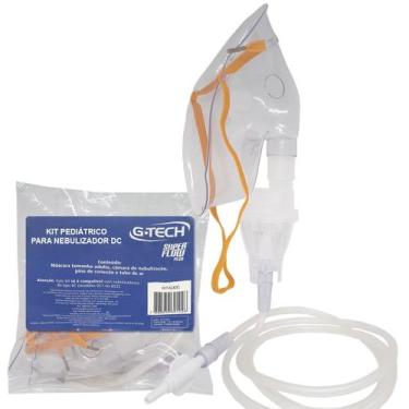 Imagem de Máscara P/ Inalador Dc1 E Dc2 Kit Completo Infantil - G-Tech