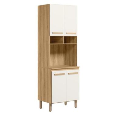 Imagem de Paneleiro 04 PT 70 cm 16992 Freijo Off White Cristal Nicioli, Freijo O