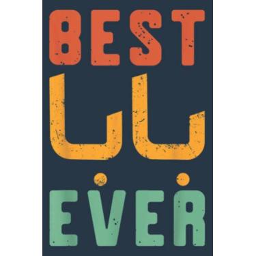 Imagem de Best Baba Ever Colorful Vintage Lettering Father Design: Study Notebook, 6 x 9 inches, 120 pages