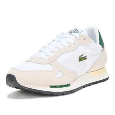 Imagem de Lacoste Tênis masculino Partner 70s, Branca/Dk Grn, 43