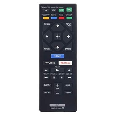 Imagem de RMT-B100U Ajuste remoto substituído para Sony Blu-ray Disc DVD Player BDP-S3500 BDP-S4500 BDP-S5500 BDP-S6500 BDP-S3700 BDP-BX370 BDP-S1700 UBP-X700 BDP-S6700 BDP-BX111 50 BDP BX350 BDP-BX550