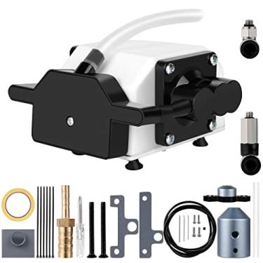 Imagem de Comgrow Air Assist para cortador e gravador a laser, kit de bomba de assistência a ar com 30 L/min ajustável, para corte CNC e gravação a laser, remover fumaça e poeira, proteger a lente a laser,