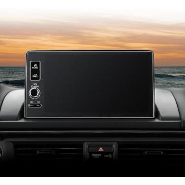 Imagem de 2 peças de protetor de tela fosco para Honda CR-V CRV 2023-2025 acessórios capa de tela sensível ao toque para CR-V 2023 2024 2025 (EX, EX-L) -23 cm vidro temperado antireflexo fosco 2 peças