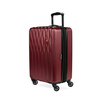 Imagem de SwissGear 8018, Vinho, Carry-On 20-Inch, 8018 Hardside Mala expansível com rodas giratórias