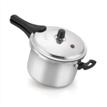 Imagem de Panela De Pressão 4,5 Litros - Fechamento Externo (4,5L Prateada)