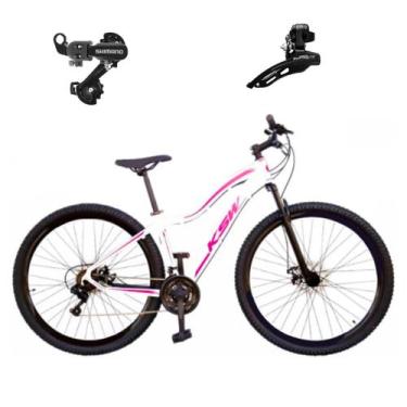 Imagem de Bicicleta Aro 29 Ksw Mwza Feminina 24v Cambios Shimano e Freio Disco M