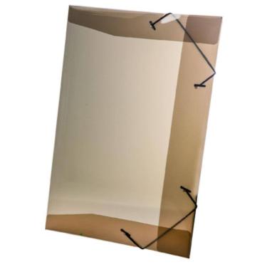 Imagem de Dello Pasta Aba Elástico Ofício Line - Fumê.