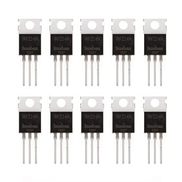 Imagem de HUABAN 10 peças IRFZ24N Vdss=55V Rds(on)=0.07ohm Id=17A TO220 Transistor MOSFET de canal N de potência