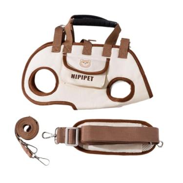 Imagem de Bothyi Puppy transportadora de animais de estimação Bolsa de transporte portátil Bolsa de de cães versáteis portátil para camping externo, Brown M