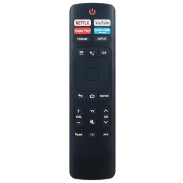 Imagem de Controle remoto infravermelho universal de substituição compatível com Hisense Smart Android TV